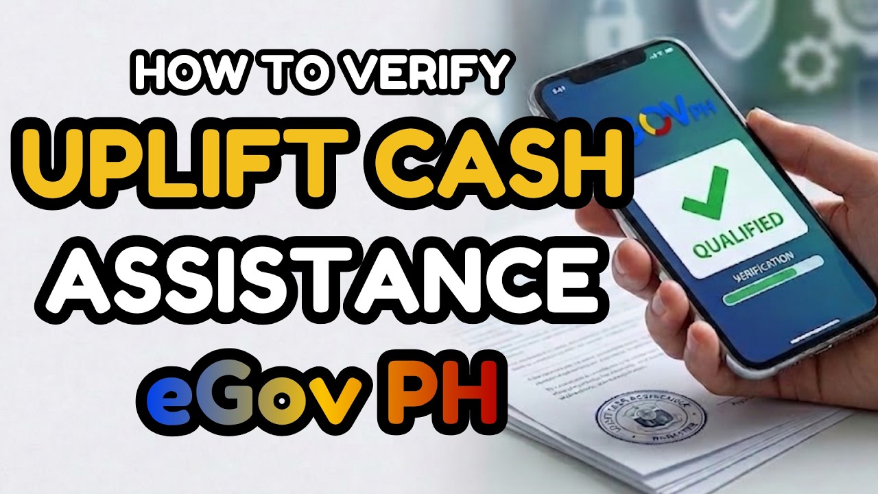 eGov Register + Uplift - How to Verify if You are qualified in Uplift Cash Assistance using eGov PH