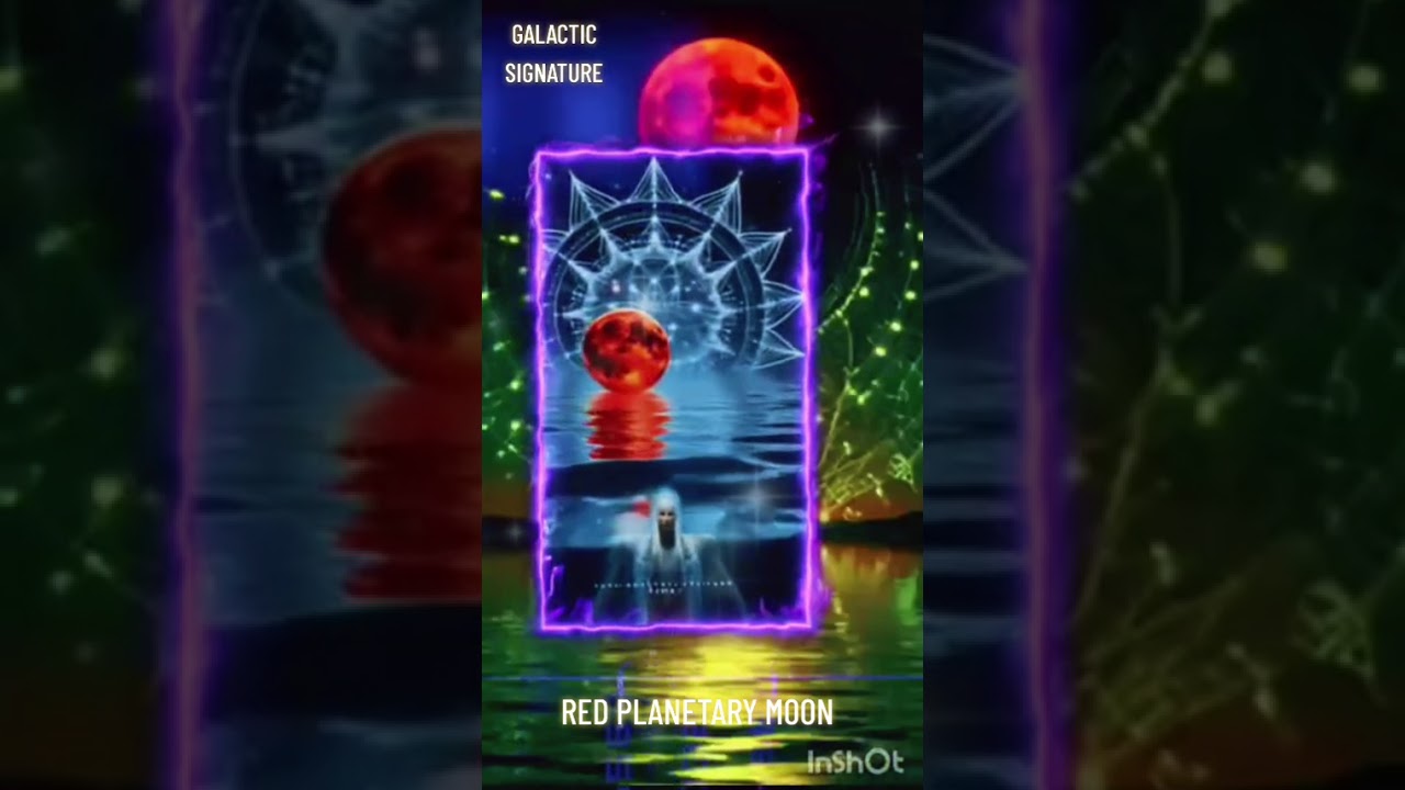 RED PLANETARY MOON #edm #trance #lightcodes #lightbody #shorts #5d #spirituality #foryou #fyp #moon