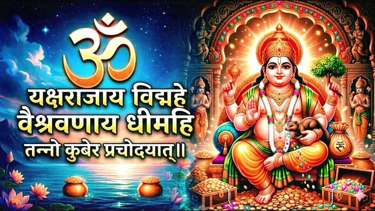 108 Kuber Gayatri Mantra  | कुबेराय | Mantra for Money & Prosperity @AuraMaker19 