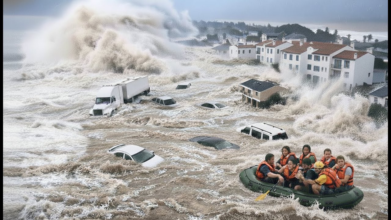 California in SHOCK as Atmospheric River Storm Triggers Flash Flood Emergency