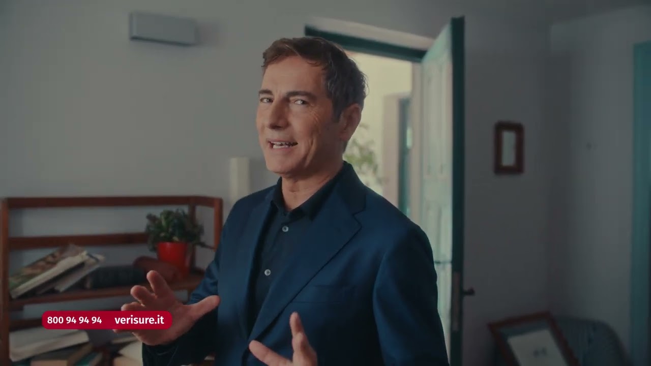 SPOT TV Verisure con Marco Liorni | Break-in | Ottobre 2024