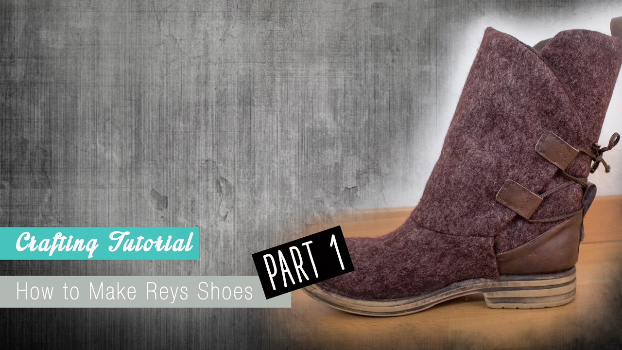 How to make Reys Boots from Star Wars the Force awaken (Part 1) | Naoko Cosplay |