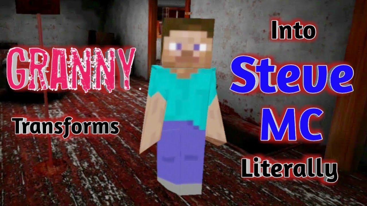 Granny Transforms Into Steve MC Full Gameplay