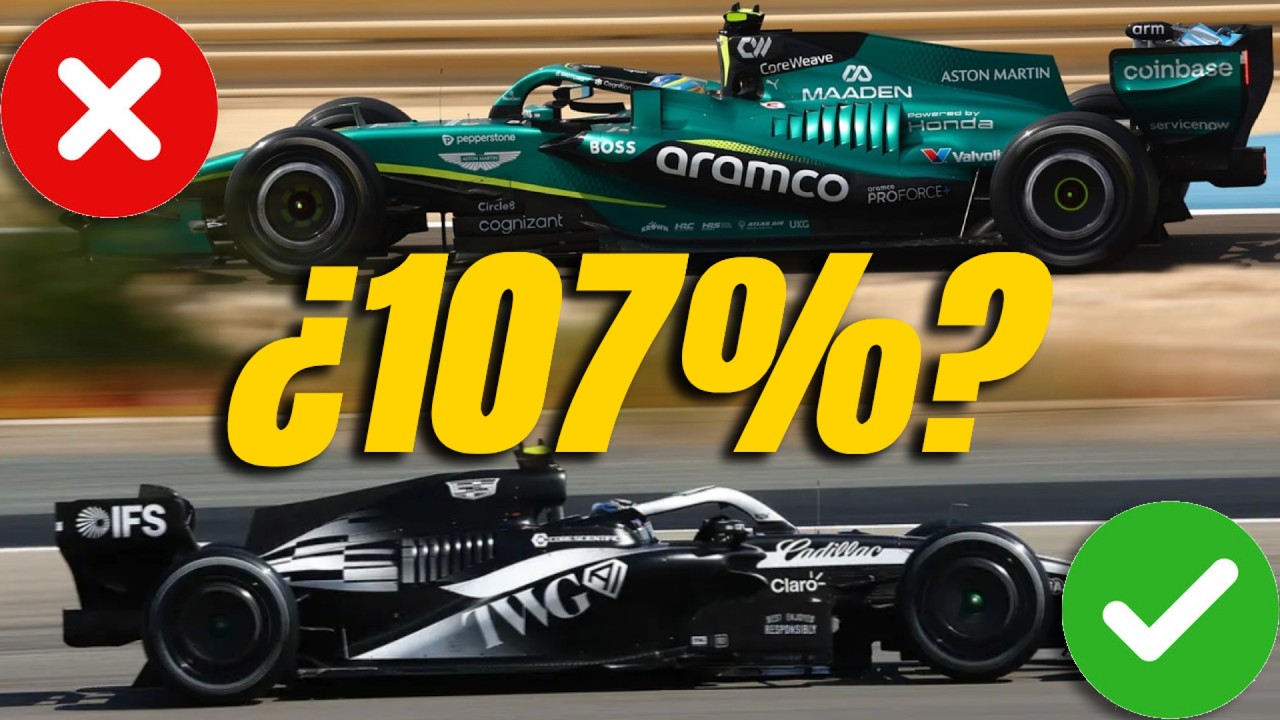 ¡CHECO LOGRA EL MEJOR TIEMPO DE CADILLAC Y ENTRA DE SOBRA EN EL 107%! ASTON MARTIN... MUCHAS DUDAS