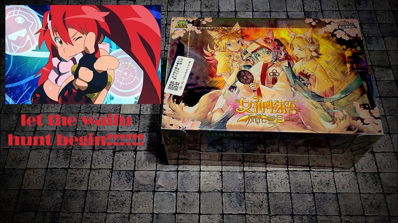 Goddess Story Collection Box Opening NS-10-M01