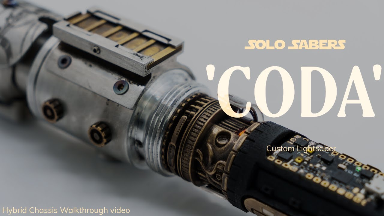 Solo Sabers &lsquo;CODA&rsquo; Lightsaber With a Custom Reveal Chassis