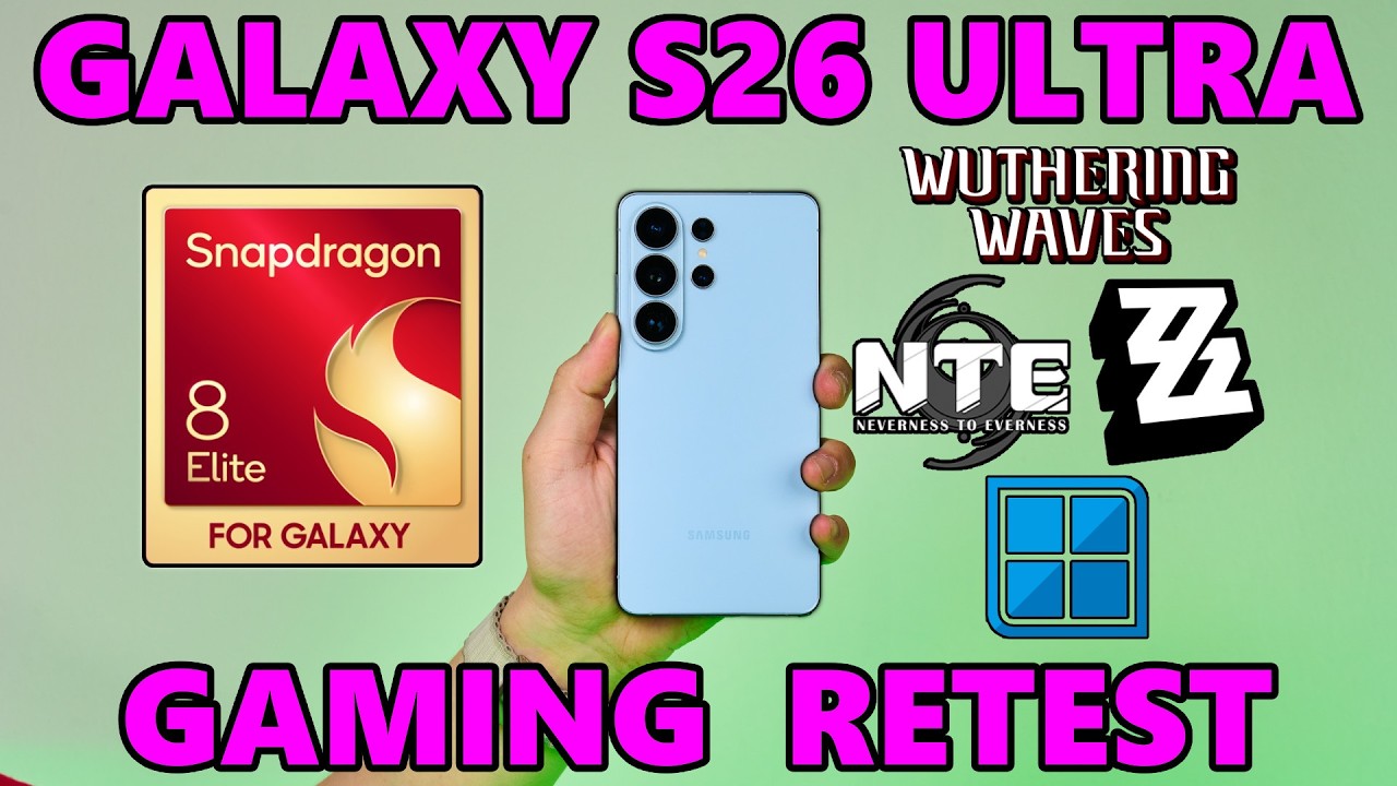 Any improvements? Gaming re-test | Samsung Galaxy S26 Ultra with Snapdragon 8 Elite Gen 5!
