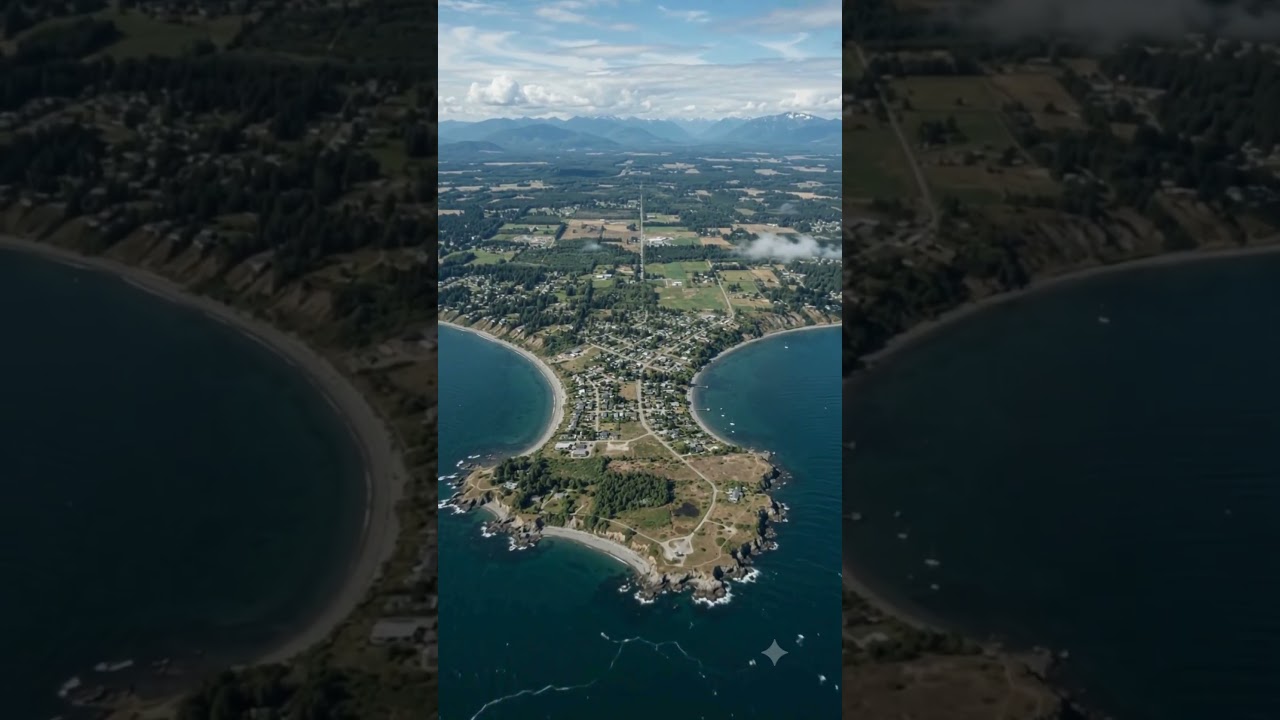 The American Town You Can Only Reach Through Canada #mysteriousworld #science#canada #shorts
