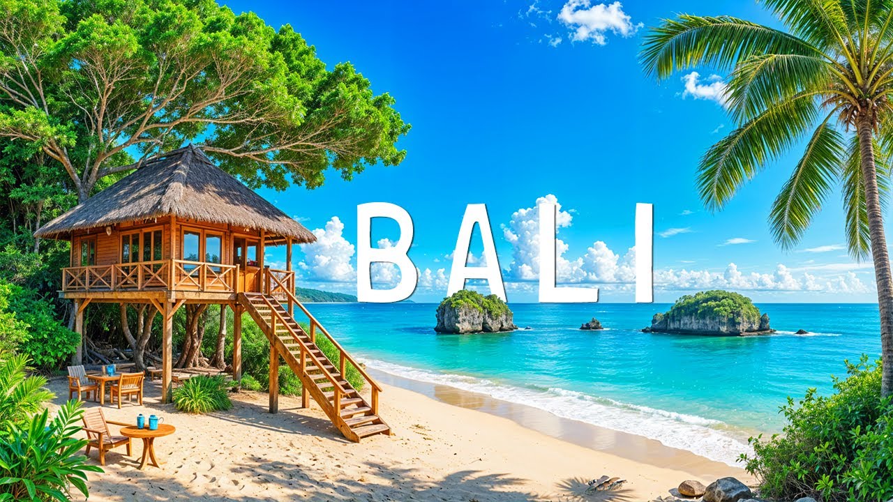 Bali in 4K Ultra HD | Tropical Escape, Peaceful Nature & Relaxing Sounds