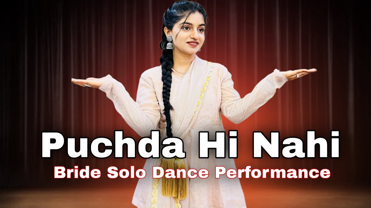 Puchda Hi Nahin Dance Choreography | Jodhpuri Sisters | Wedding Dance Performance 💃
