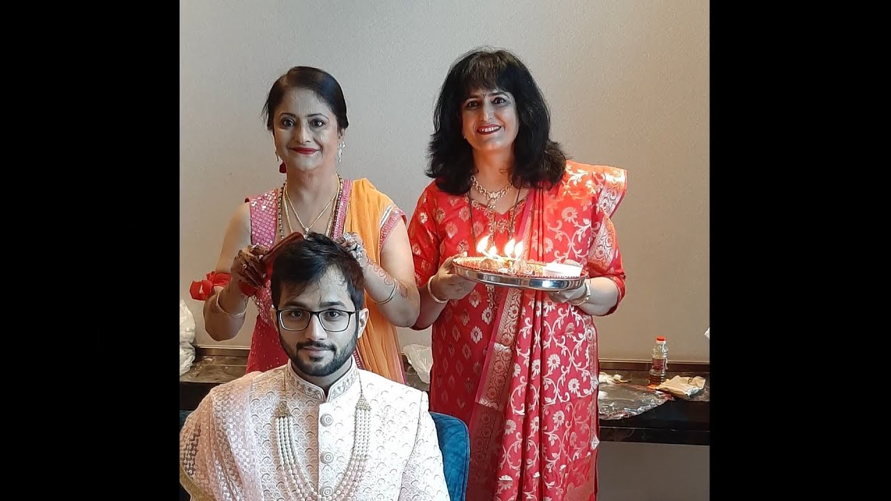 Sindhi wedding Dikh ceremony Rohit Rhea wedding #sindhilada #sindhidikh