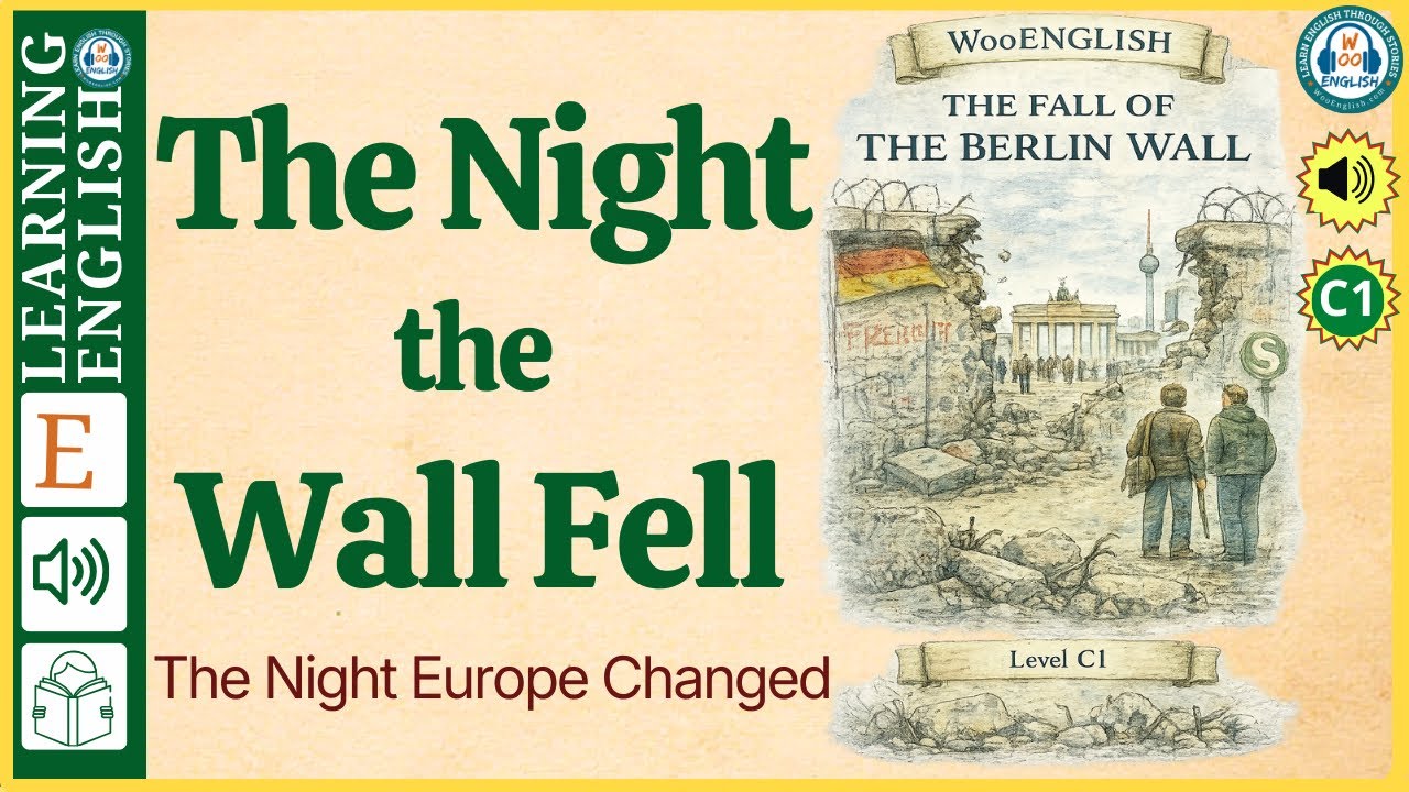 The Fall of the Berlin Wall | Learn English Through History (C1) | WooEnglish Documentary Story