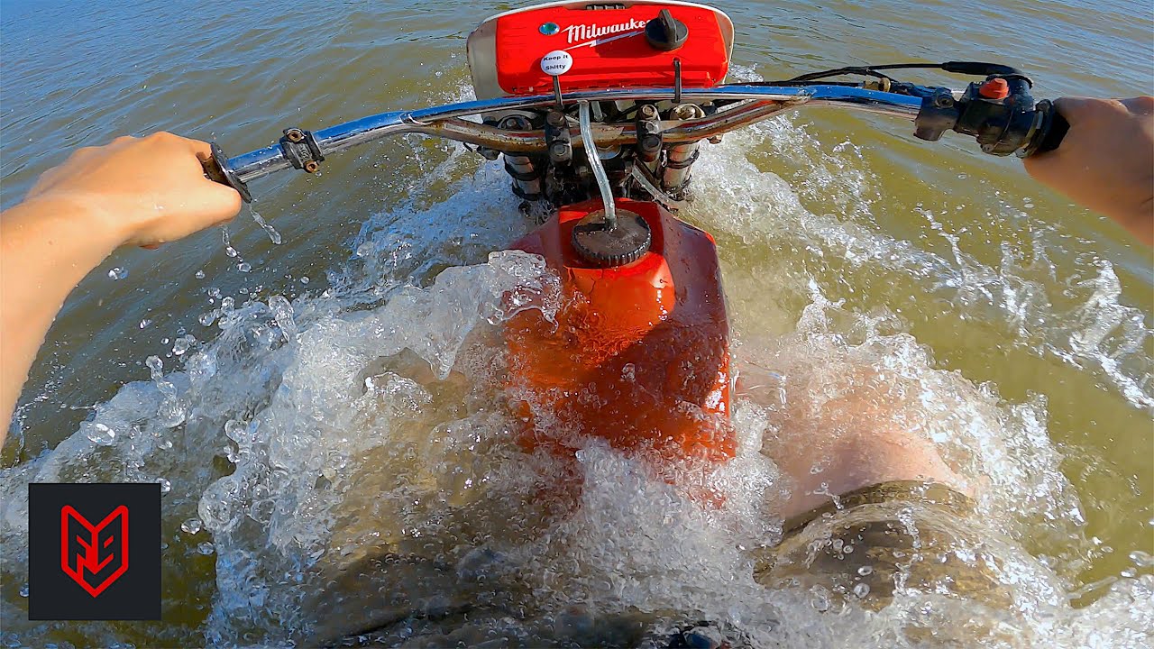 How to Cross Water on Your Motorcycle
