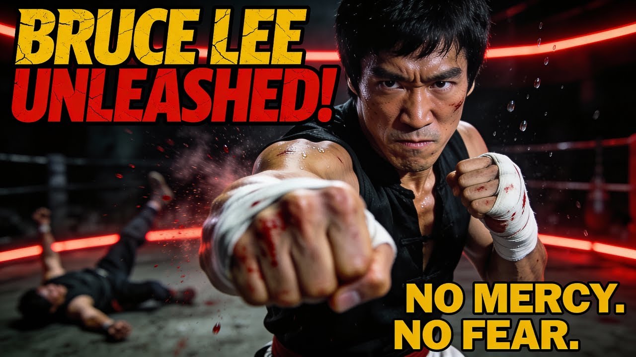 BRUCE LEE UNLEASHED 🔥 15 Seconds of PURE Martial Arts Fury That Shocks the World!