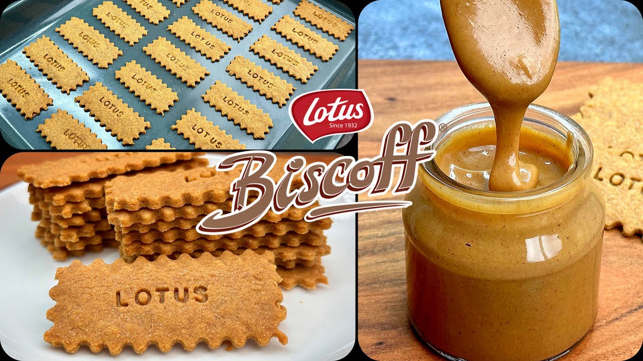 Homemade Lotus Biscoff Cookies & Spread Recipe | No Egg, No Maida