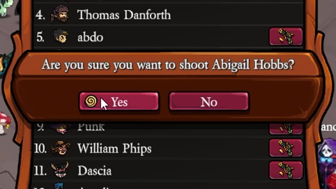 The fastest Deputy shot in town of salem...