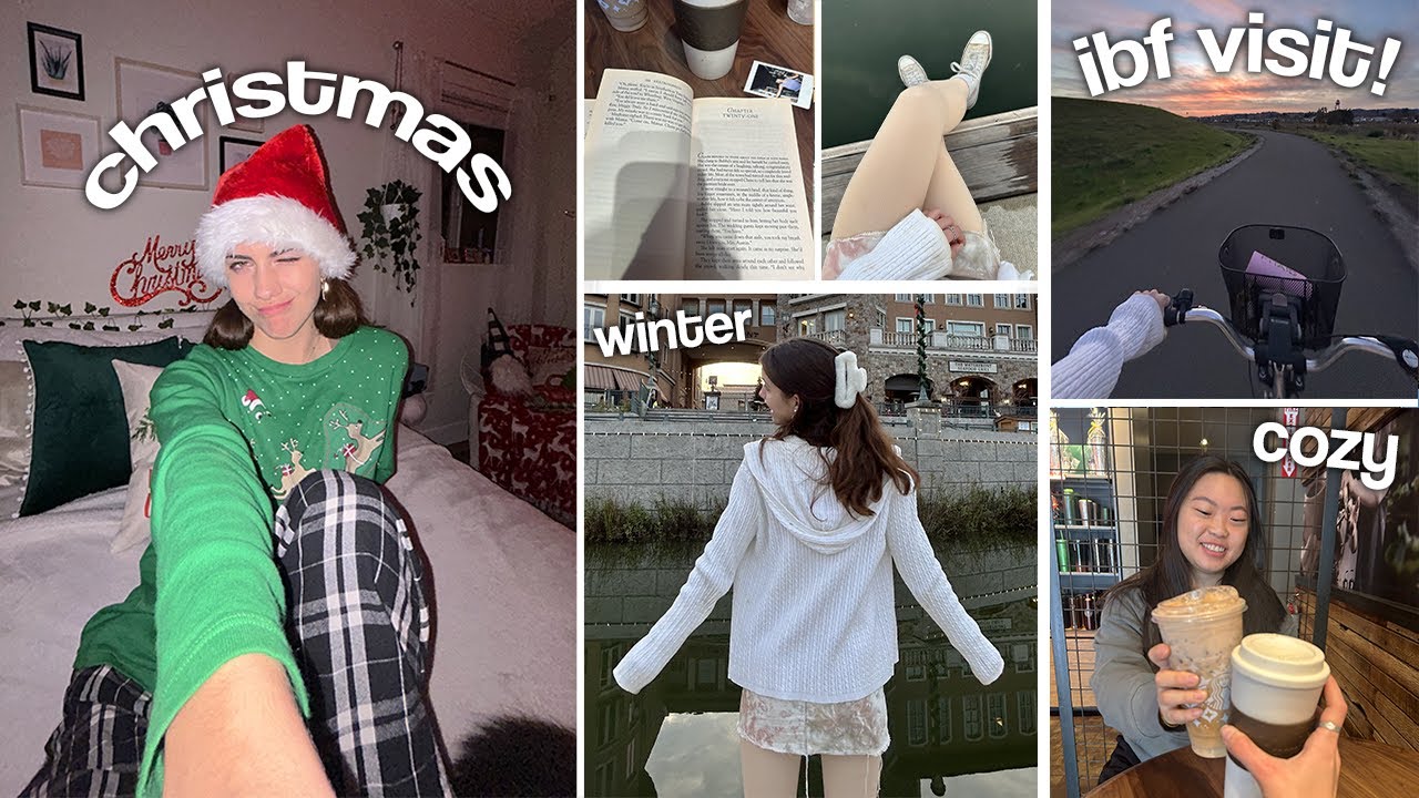 christmas vlog + ibf visiting