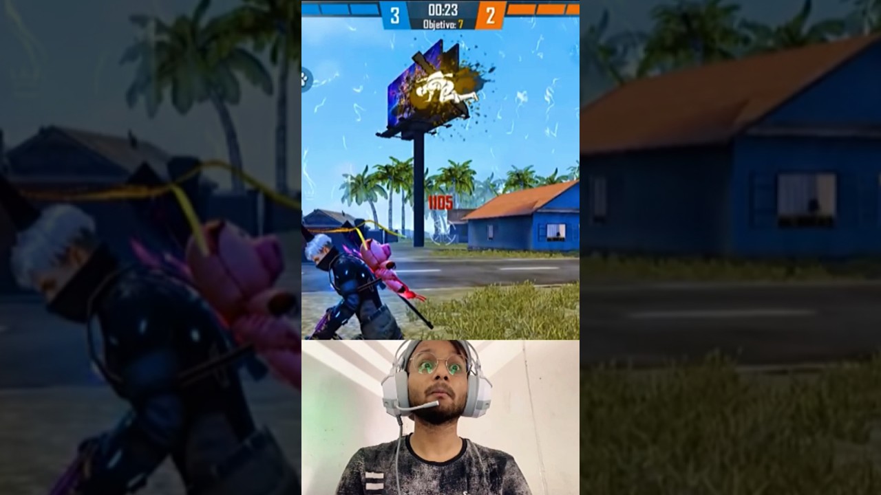 Over Confidence New 2.O EVO M1014 Reaction🗿🍷 #freefireshorts #shorts