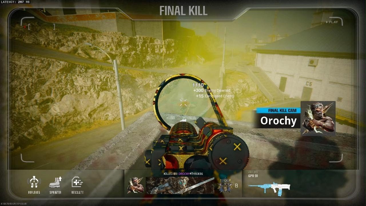COD BO6 WZ - No Recoil GPR 91 in Rebirth Island