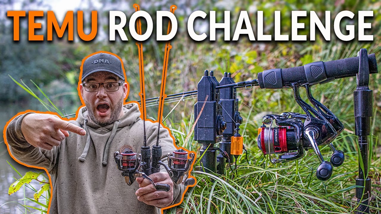 Carp Fishing with TEMU TACKLE!