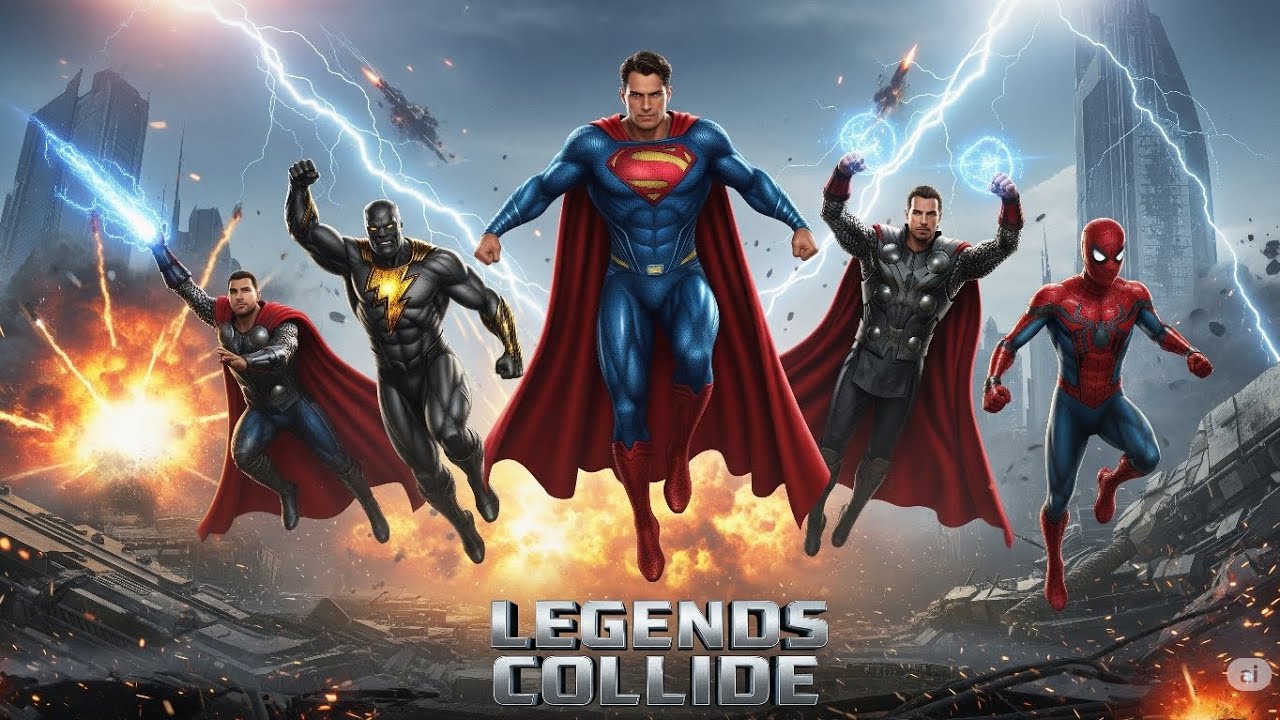 ⚔️ Legends Collide: Epic Superhero Fights & Entries (4K Ultra HD)