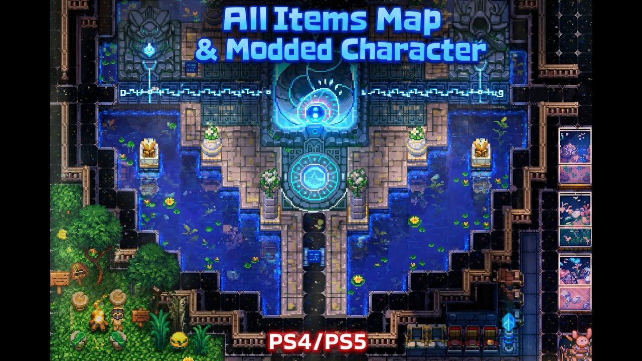 Core Keeper All Items Maps + Modded Character | PS4 Save Download & Hosting