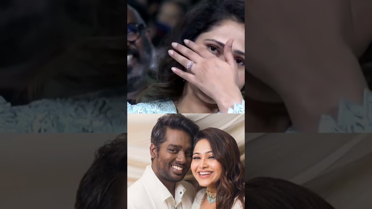 Atlee Kumar #priya Atlee #is #emotional #Atlee #is #a #director #of  #jawan #movie...
