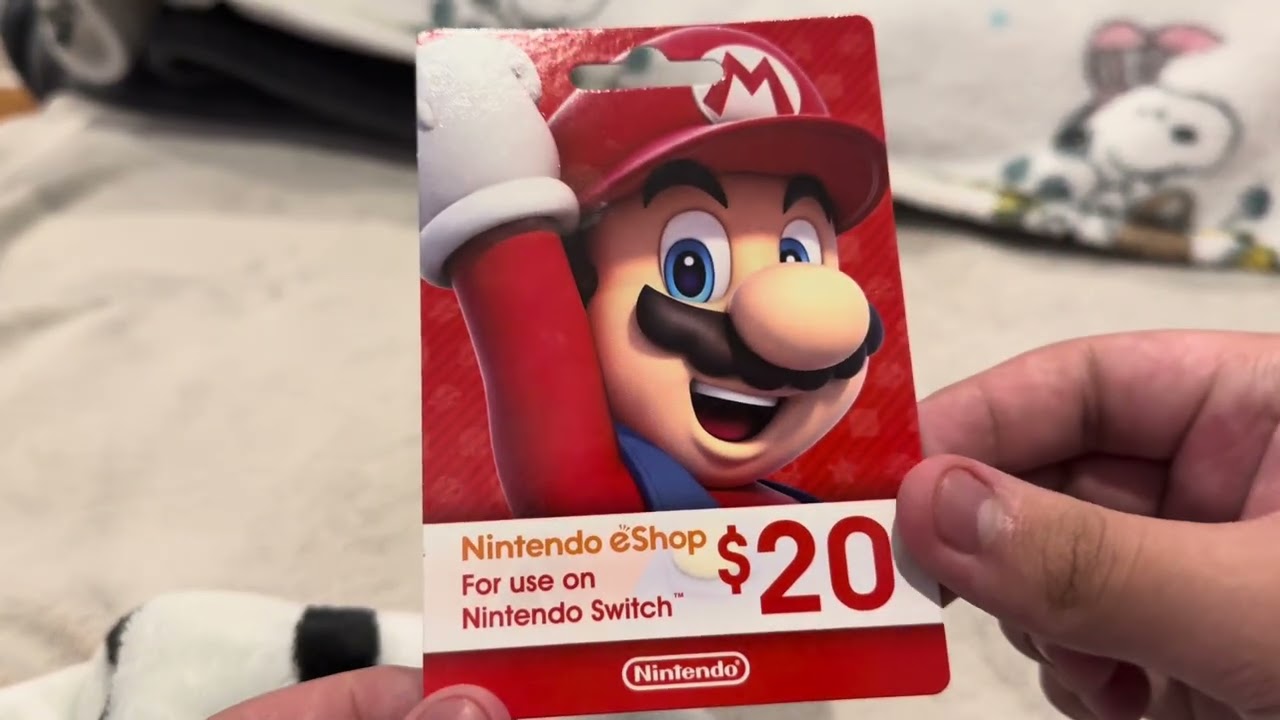 Mario Games And Nintendo Gift Card Review