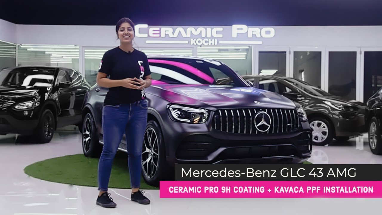 Mercedes Benz GLC 43 AMG - Full KAVACA Matte PPF Application at Ceramic Pro Kochi