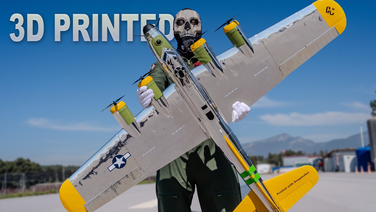 Боинг В-17 вӗҫекен крепость туллин 3D пичетленӗ RC самолет - туллин тунӑ RC самолет