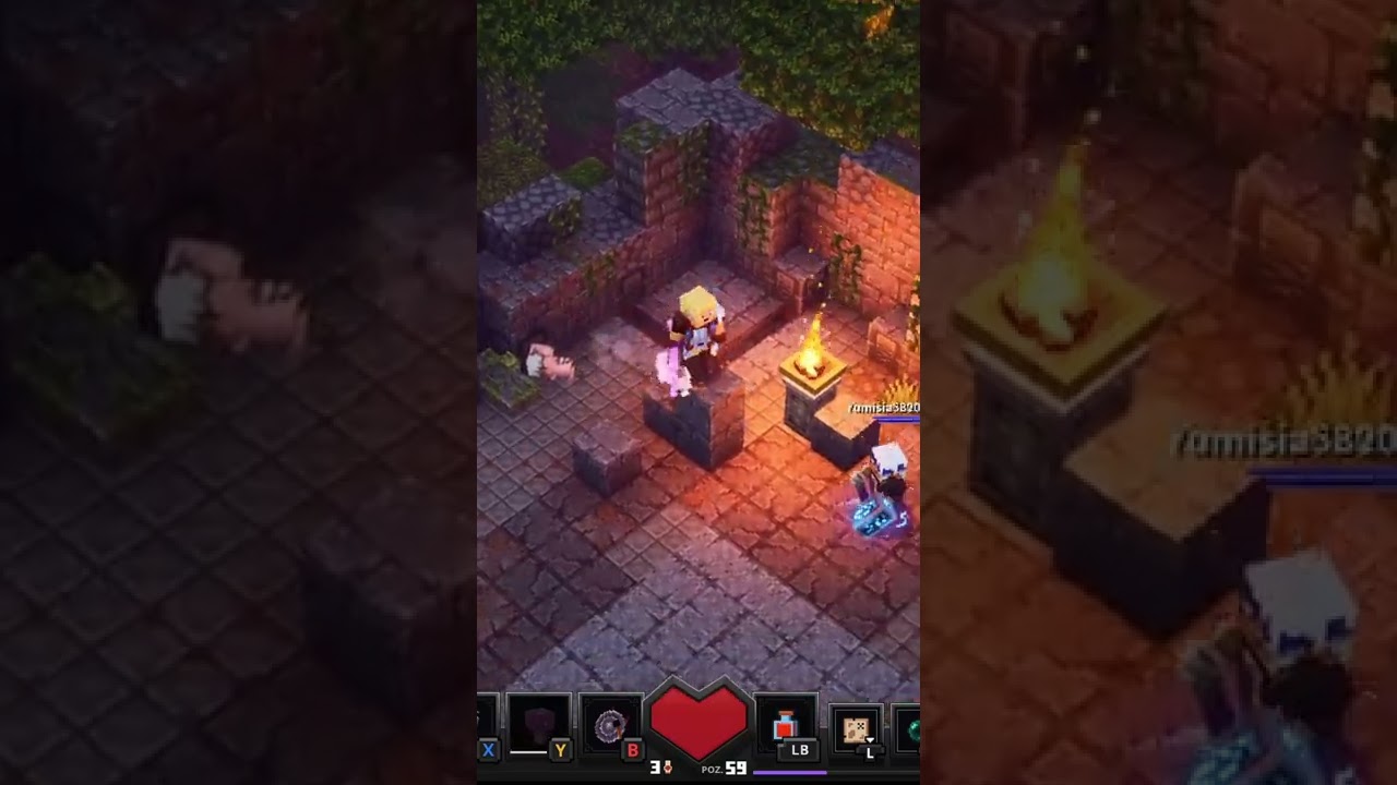 NIE SKACZ, WAFFEL, NIE SKACZ! [Minecraft Dungeons z ekipą]