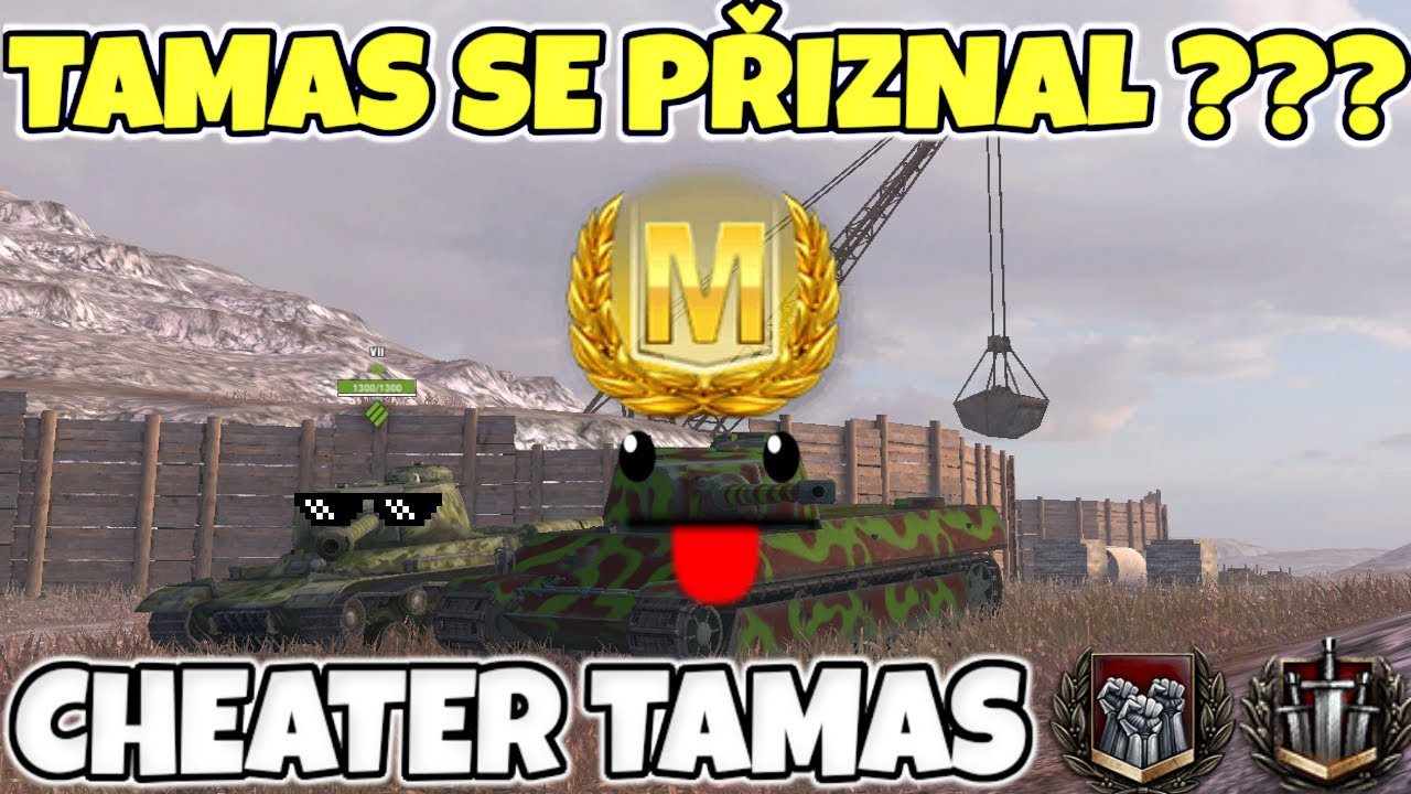 😃 Přizná se Tamas že cheatoval ??? + Kontejnerový souboj !!! / World of Tanks Blitz CZ