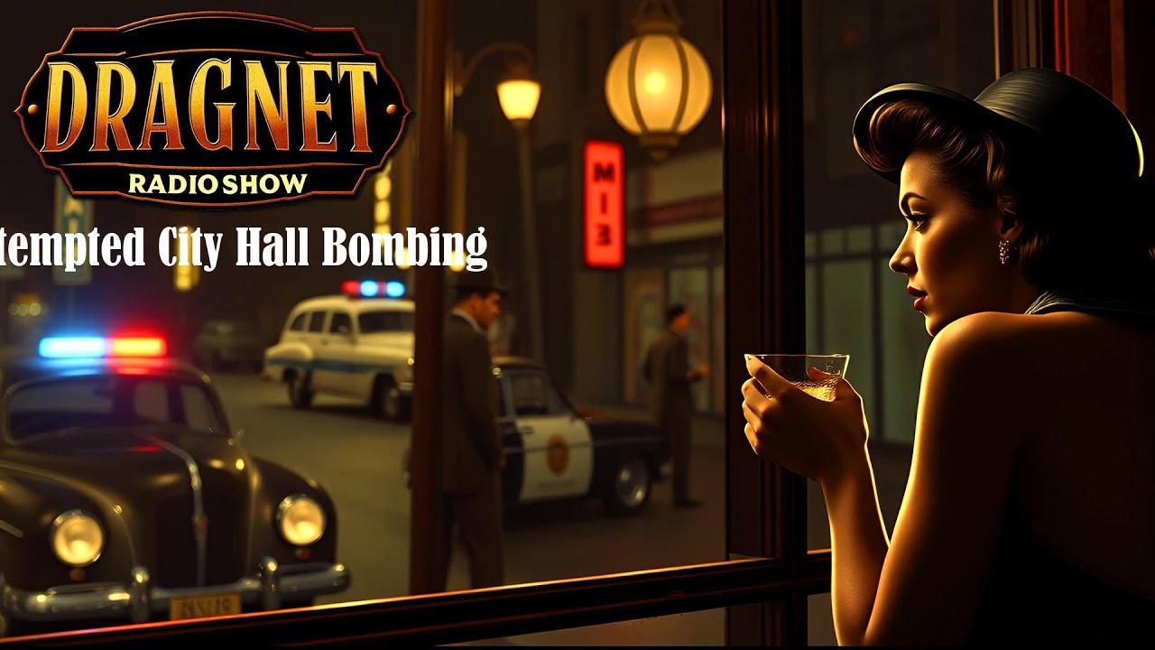 Attempted City Hall Bombing | DRAGNET 24/7 PLAYLIST AVAILABLE. Old time radio