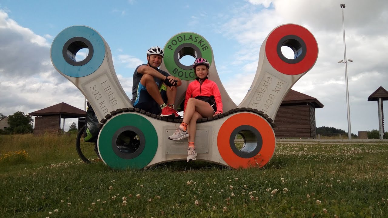 [ROK 2020] 12-latka i tata na wycieczce rowerowej drogą GreenVelo Elbląg - Białystok