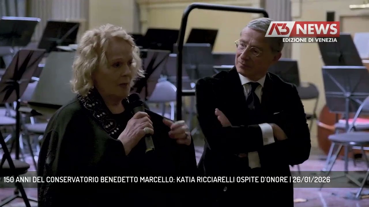 150 ANNI DEL CONSERVATORIO BENEDETTO MARCELLO: KATIA RICCIARELLI OSPITE D’ONORE | 26/01/2026