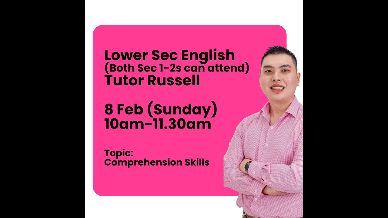 Lower Sec English [WA1 Online Revision, AY2026]