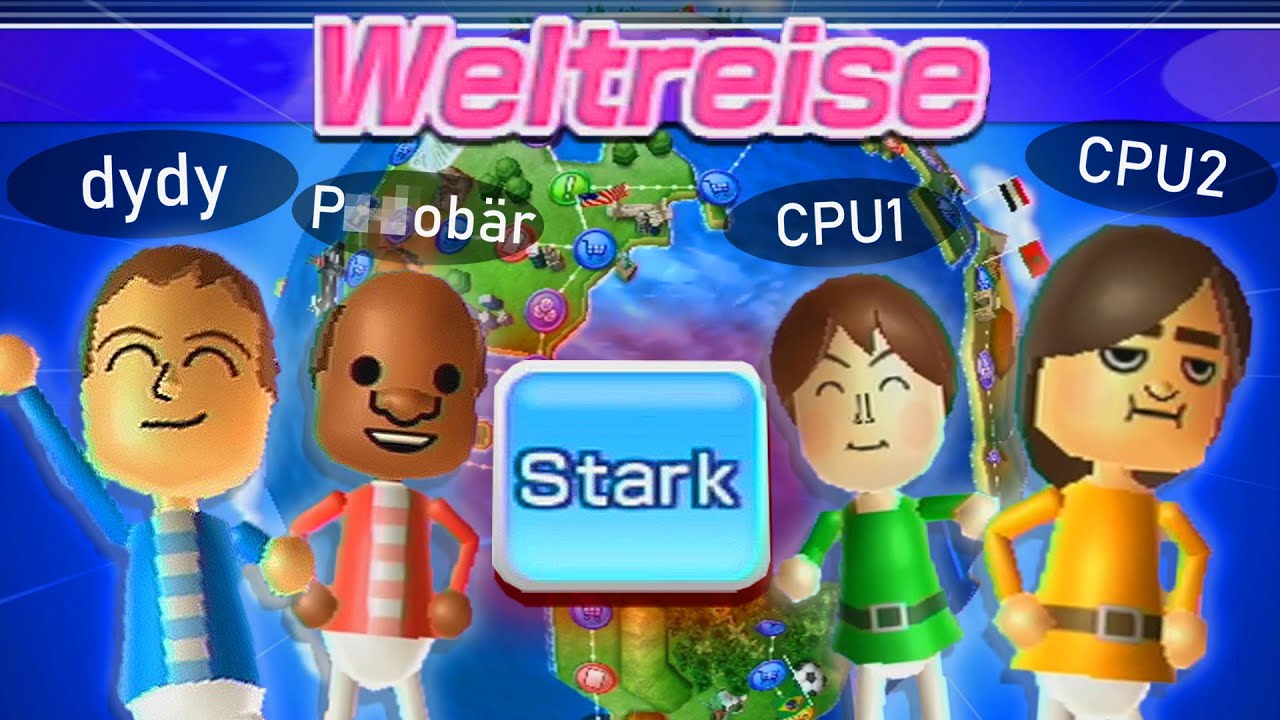 WII PARTY WELTREISE HAT MICH GEBROCHEN