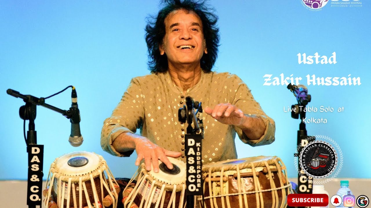 Ustad Zakir Hussain Live Tabla Solo at Kolkata 17 December 2023.