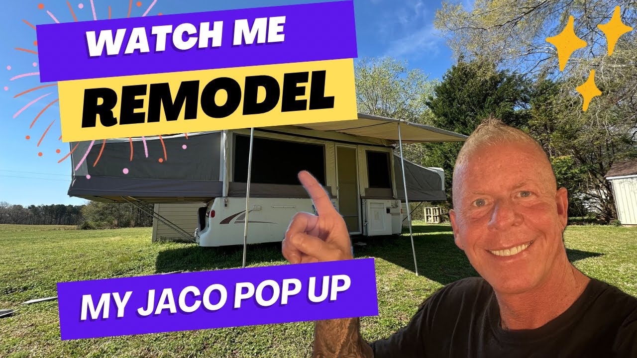 I remodeled my Jayco Pop Up camper