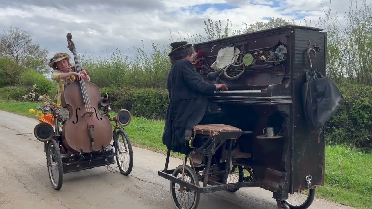 On our way to the Transport festival!