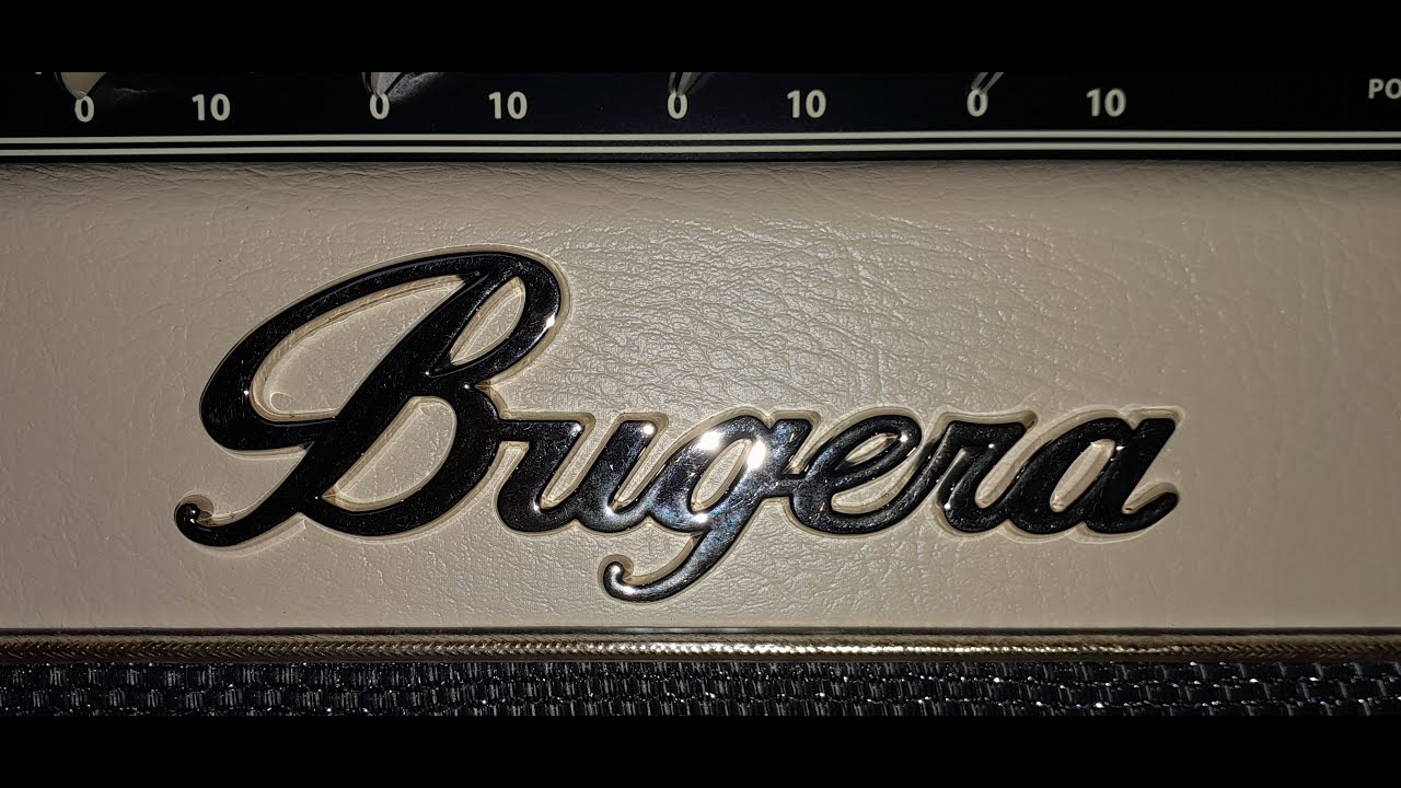 Bugera V5 Infinium Amp with Harmonica. Unboxing, Close Up and Sounds