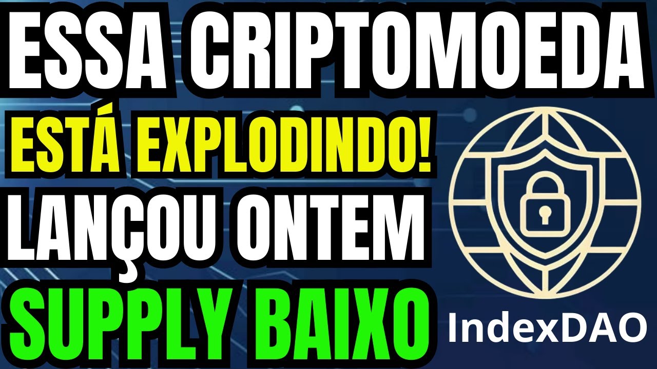 &Eacute; LUAA!!! ESSA CRIPTOMOEDA LAN&Ccedil;OU ONTEM E EST&Aacute; EXPLODINDO! SUPPLY MUITO BAIXO E RECOMPRA E QUEIMA