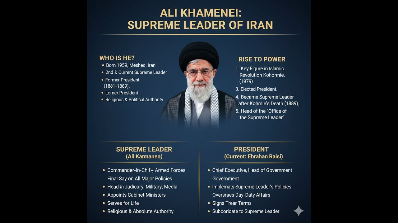 Supreme Leader vs. President: Decoding Iran&rsquo;s Power Structure
