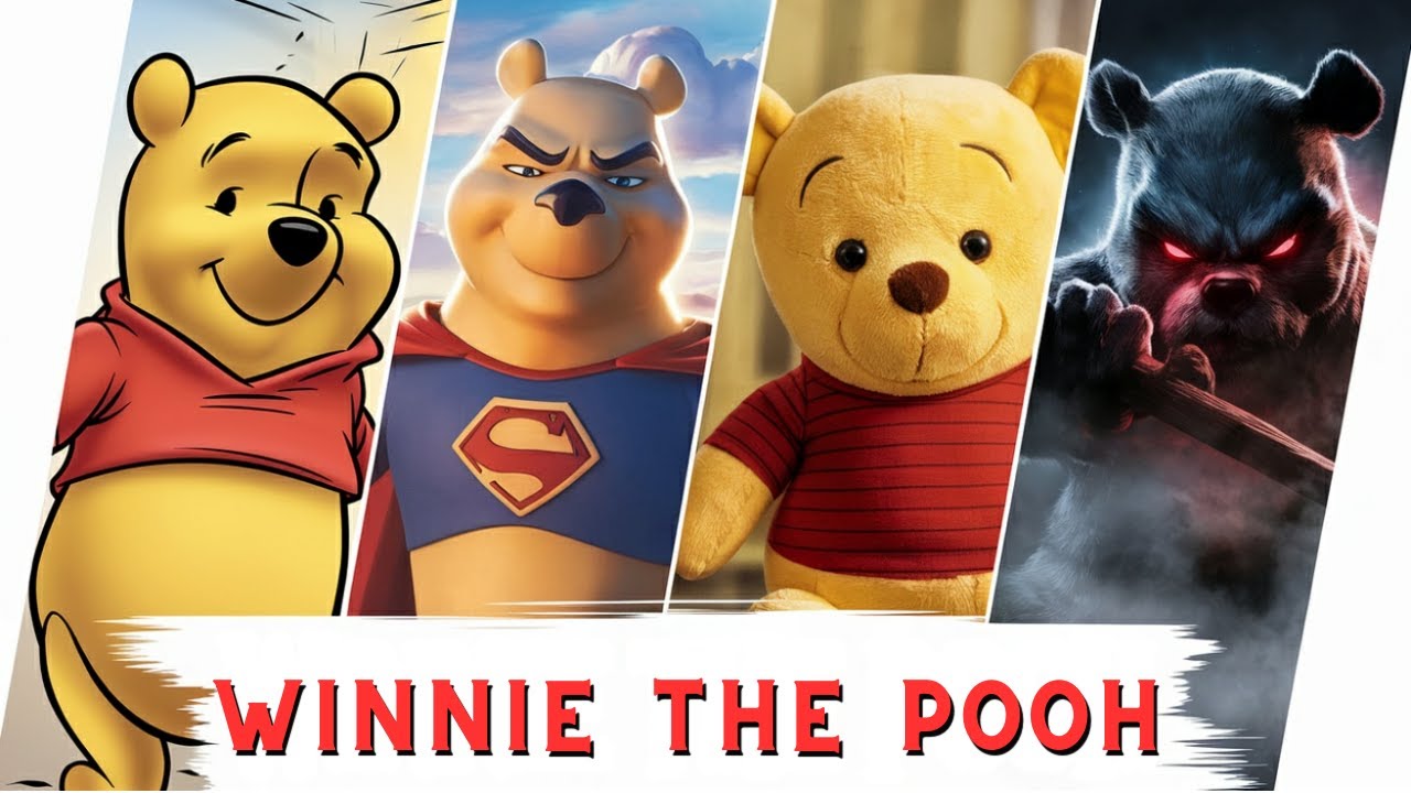 WINNIE THE POOH Evolution (1926-2025) | From Hundred Acre Wood to Blood & Honey