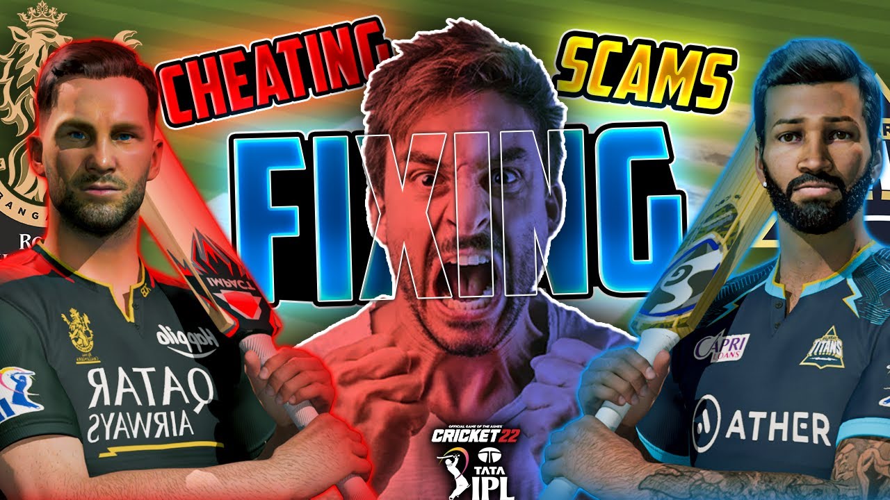 Cheating😡 , Fixing👿 And Scams😭 In RCB vs GT in IPL 2023 Cricket 22