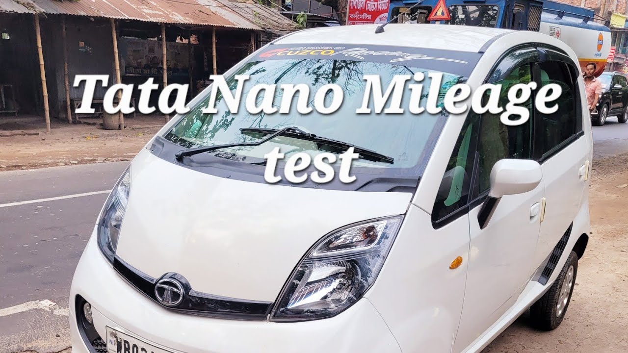 Tata Nano mileage test, shocking results!!!  #tatacar , #tatanano #nanomileagetest #gopro