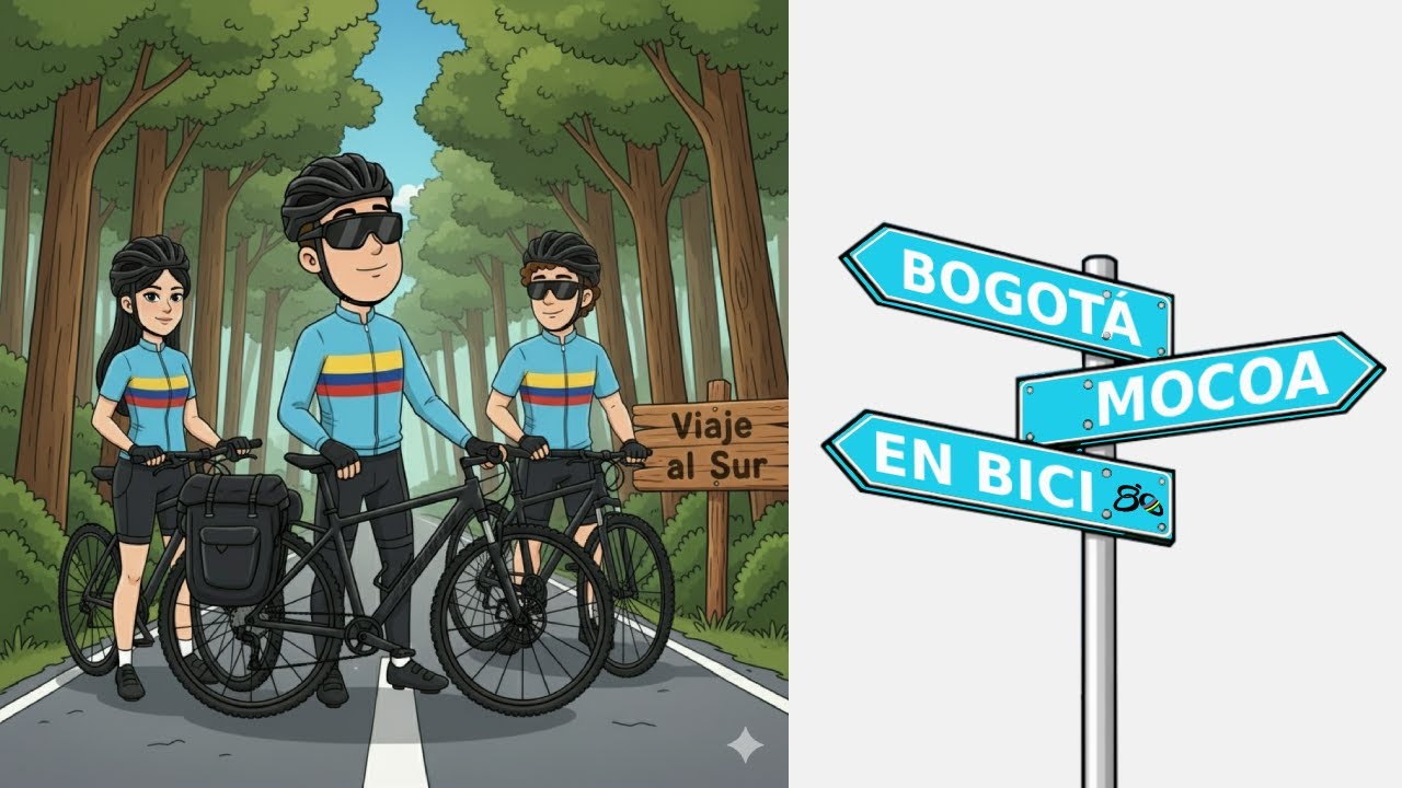 COLOMBIA EN BICI / Desde BOGOTA hasta MOCOA