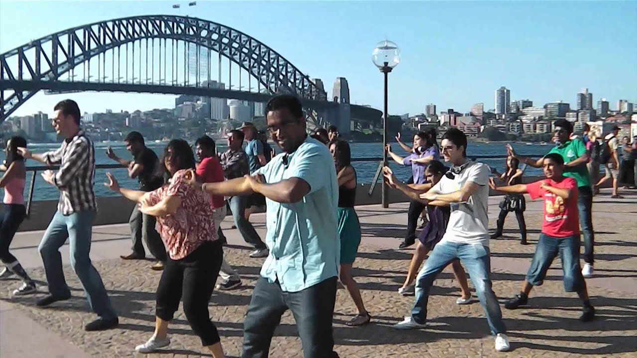 Why this kolaveri di - Sydney Opera House, Australia. There's nothing official about it...