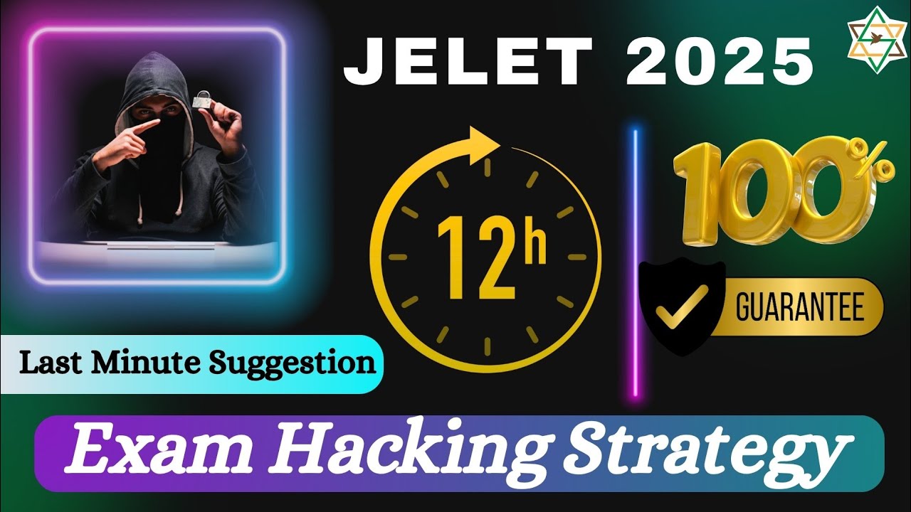 Jelet 2025 Last minute suggestion by Studytec Aacademy