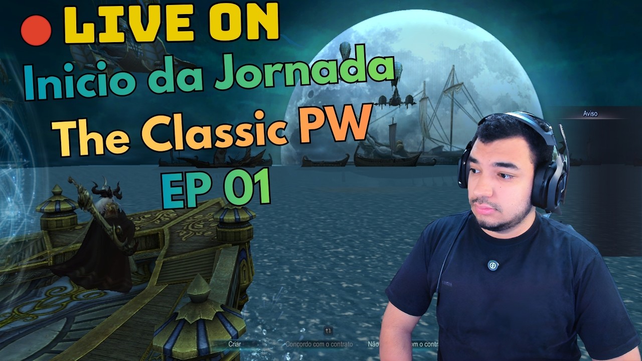 🔴LIVE ON: The Classic PW - Alvorecer Sombrio ep 01❗pw